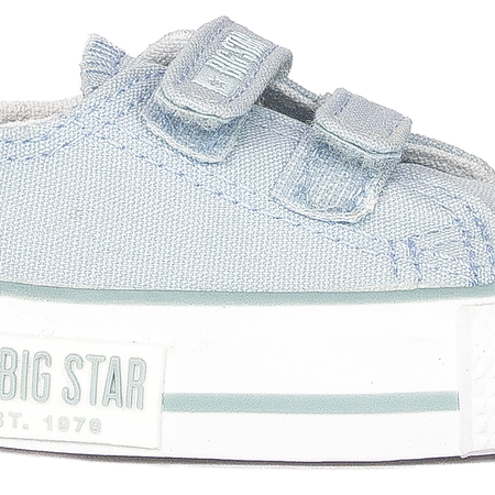 Big Star Trampki dziecięce niemowlęce Blue niebieskie