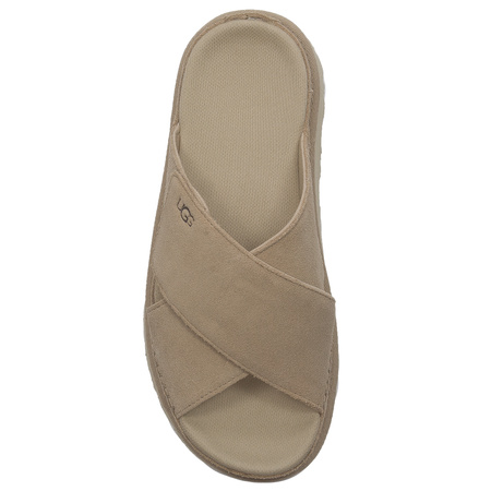 UGG  W Goldenstar Cross Slide Driftwood