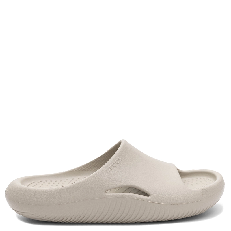 Crocs Mellow Recovery Slide Women's Foam Slides Beige 208392-1WY