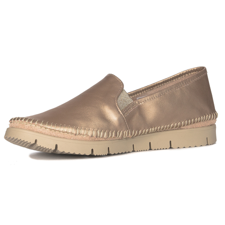 Maciejka 03512-53/00-0 Dark Gold Flat Shoes