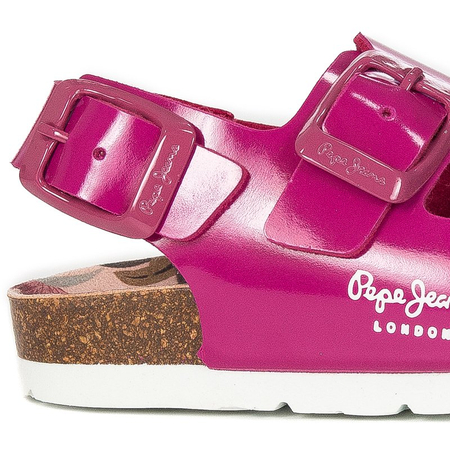Pepe Jeans Sandały dziecięce PGS90171 357 Fuchsia Kids róż