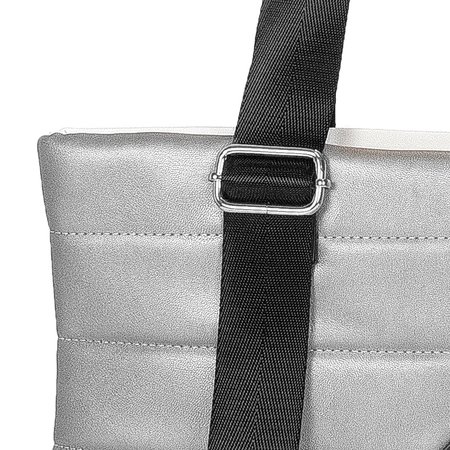 Torba Shopperka Filippo Srebrna