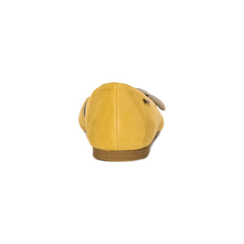 Maciejka 0554A-07-00-5 Yellow Flat Shoes