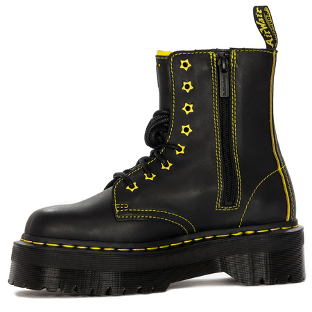 Dr. Martens Botki glany damskie skórzane Jadon II Star