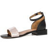 Maciejka 04618-21/00-5 Black+Pink Shine Sandals