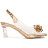 S.Barski Women's high-heeled sandals Gold