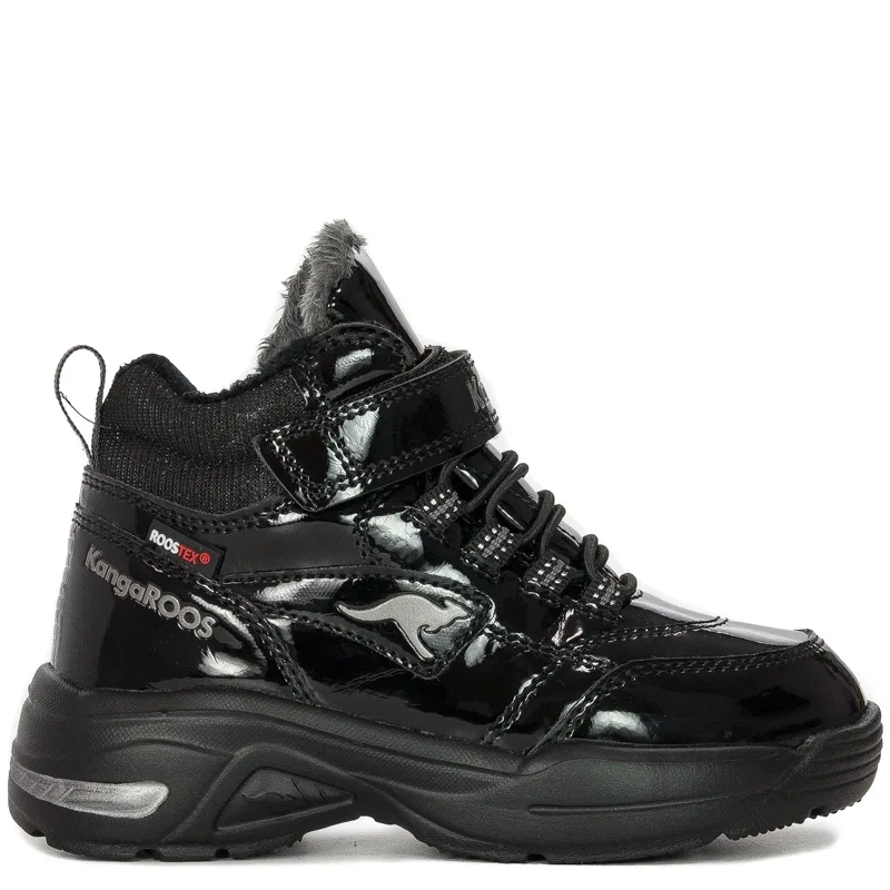 Botki dla dziewczynki Kangaroos 18789-5500 Jet Black/Mono