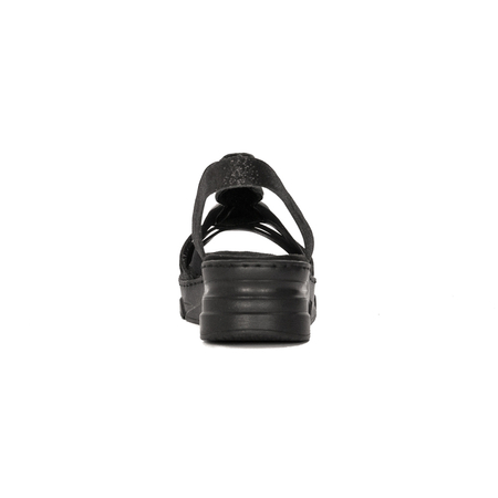Rieker Black Schwarz Sandals