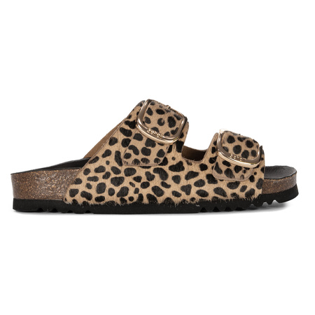 Scholl Women's Flip-Flops Leopard