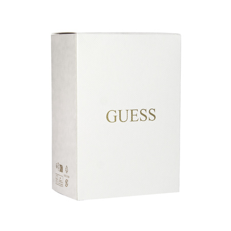 Guess Women's Belt graphite CLO gold logo