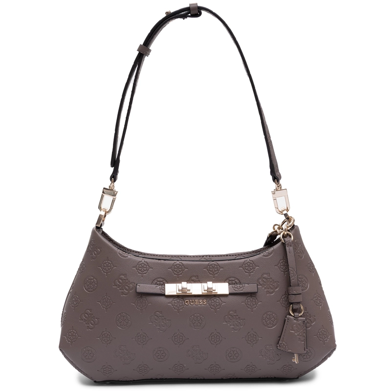Guess Elegancka Klasyczna Torebka Damska Taupe PD22251-TAUPE LOGO
