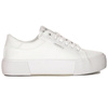 Lee Cooper Trampki damskie na platformie White białe
