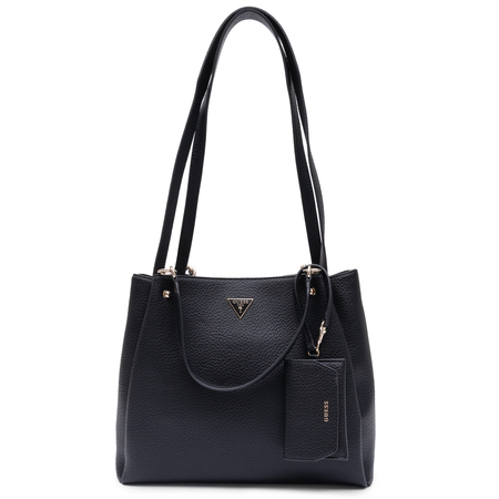 Guess Torebka Damska Do Ręki I Na Ramię Elegancka Czarna BG230623-BLACK