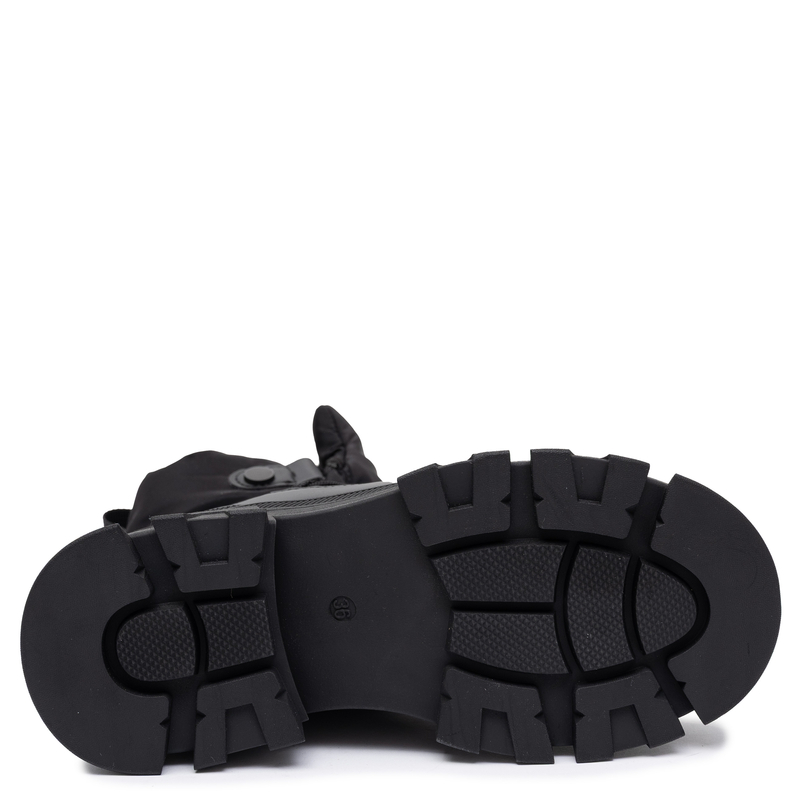 Lee Cooper Zimowe Ocieplane Botki Na Platformie Czarne LCJ-26-01-4628LA