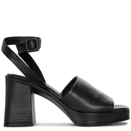 Venezia Women's Sandals On High Heel Black 