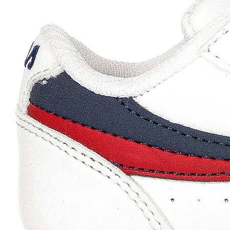 Fila sneakersy dziecięce Orbit Velcro Infants White Dress Blue