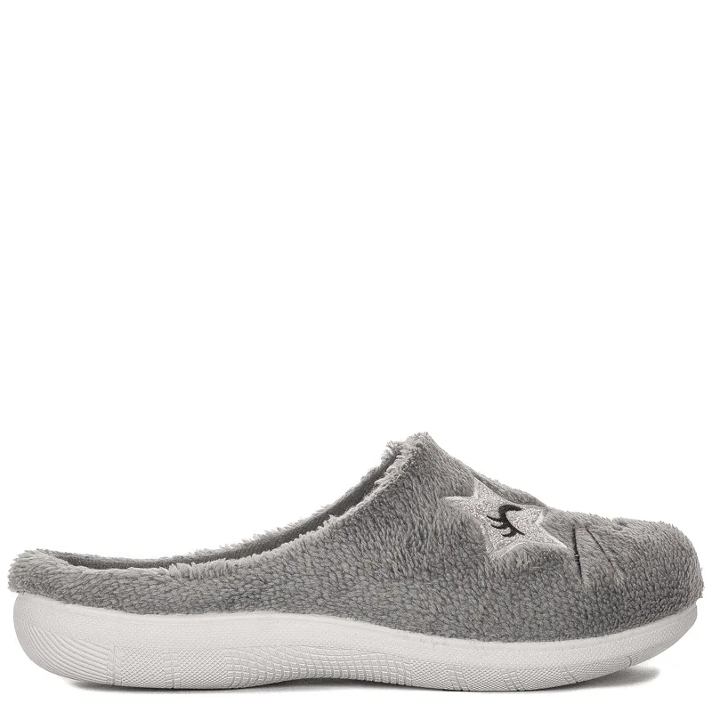 Inblu GRAY Gray women's slippers