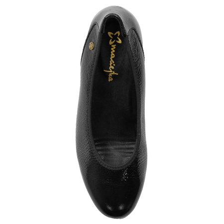 Maciejka Women's Patent Leather Black Pumps