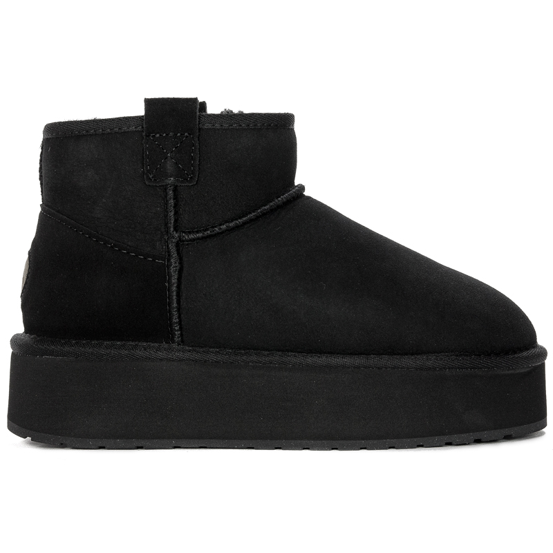 EMU Australia Foy Flatform Micro W13073 BLACK