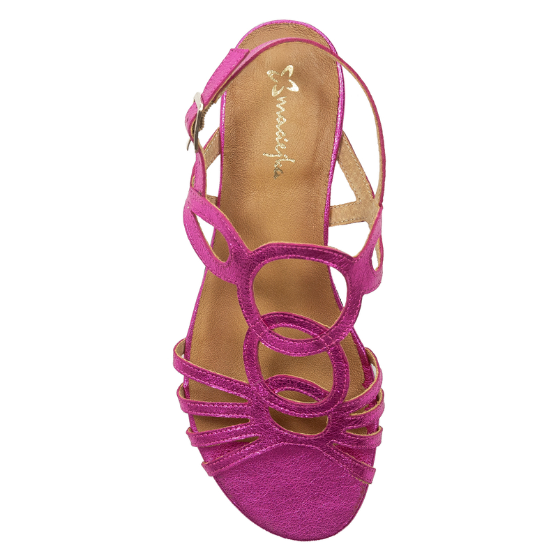 Maciejka Women's Leather Pink Sandals
