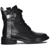 Maciejka Leather Lace-Up Ankle Boots Side Zipper Black N3113-01/00-8N3113-01/00-8