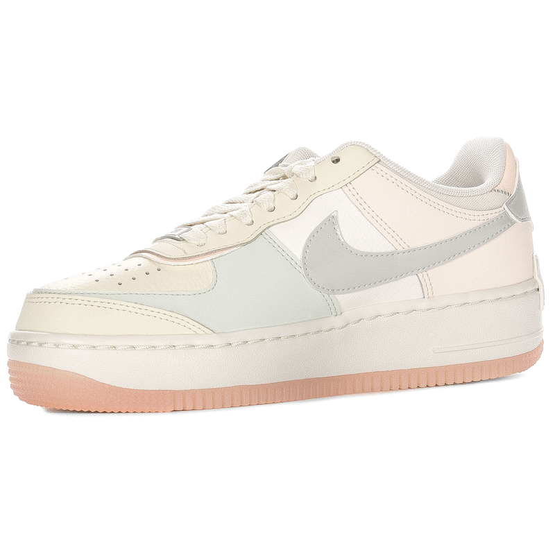 Nike Air Force 1 Wielokolorowe Sneakersy Damskie na Platformie DZ1847-105