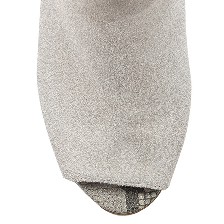 Maciejka Grey Women's Velor Boots