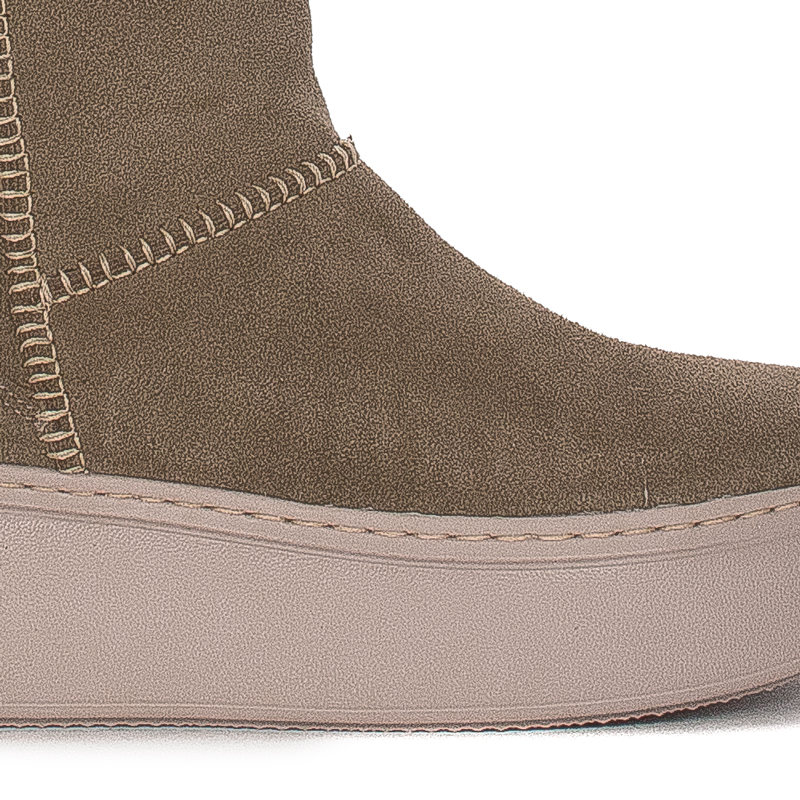 Maciejka Dirty Beige Knee-High Boots