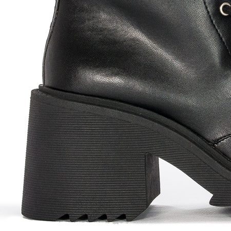 Pepe Jeans Women's Boot Boss Logo Black
