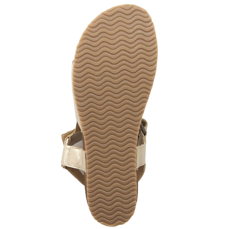 Maciejka Women's Leather Sandals Gold