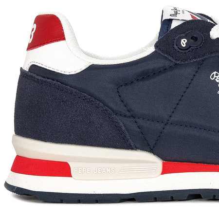 Pepe Jeans Sneakersy męskie Brit Man Heritage Navy