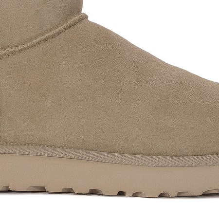 Botki UGG skórzane ocieplane W CLASSIC MINI II MDSD
