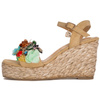 Laura Biagiotti Women Sandals On Heel Beige