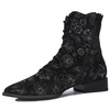 Maciejka Black Lace-up Boots 06391-01/00-1