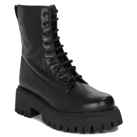 Tamaris Black Leather Boots