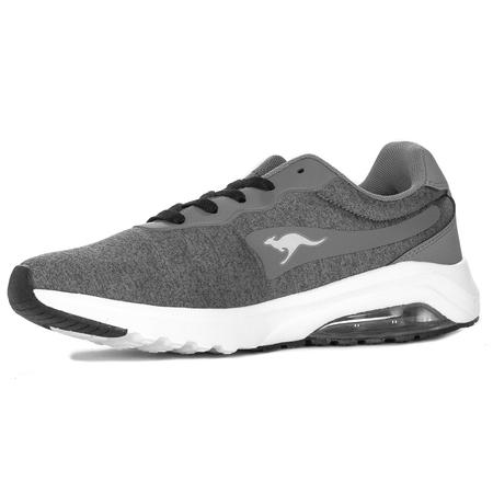 Kangaroos Sneakers halfshoes for women Steel Grey/Jet Black