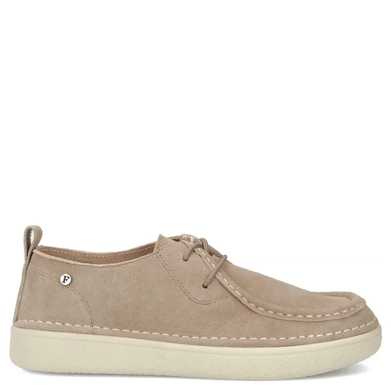 Filippo Leather Suede Casual Low Shoes Beige DP7604-26-BE