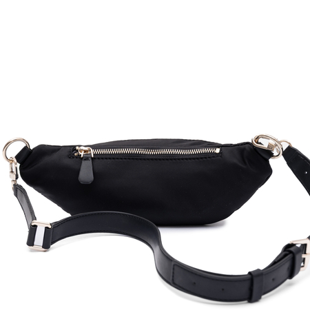 Guess Follie Women's Belt Bag Crossbody Black TWNN9676080-BLACK