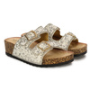 Sca'viola Women's Flip Flops With Crystals White
