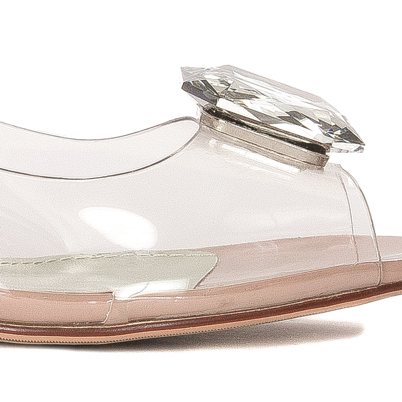 Sca'viola Women's Sandals On A High Heel Light Pink