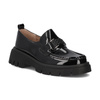 Filippo Black Leather Shoes