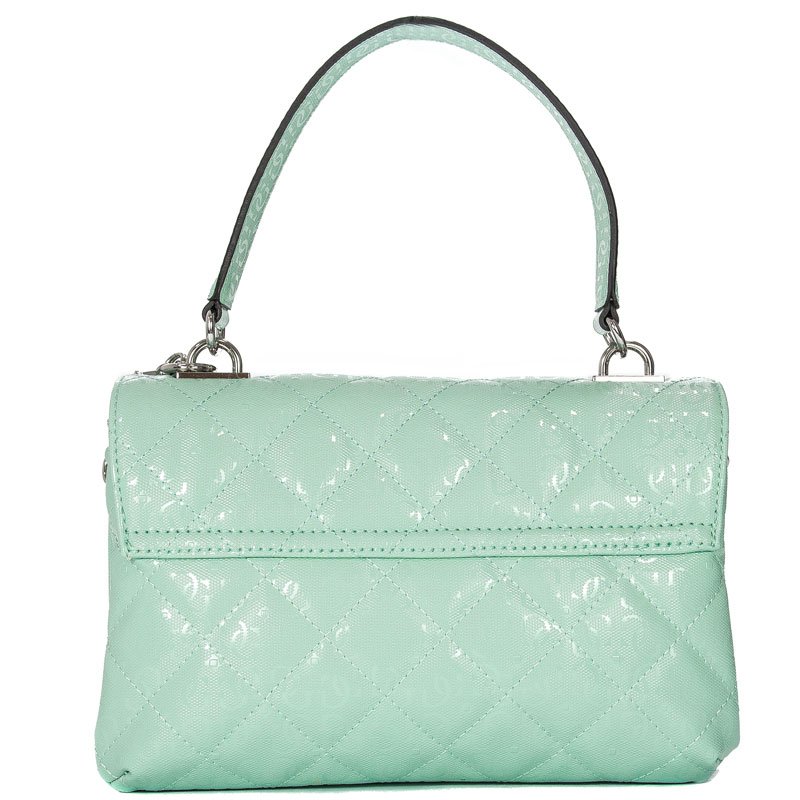 Guess HWSY76 66190 QUEENIE TOP HANDLE FLAP AQU Totes Bag