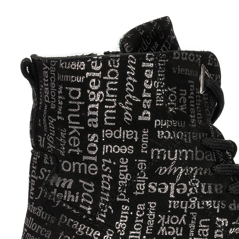 Artiker 49C0727 Black Silver Boots