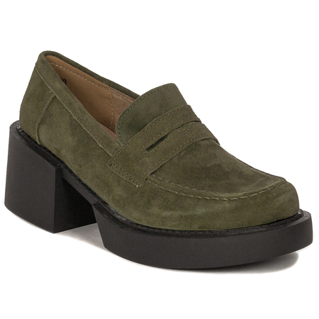 Filippo Khaki women's Flat Shoes