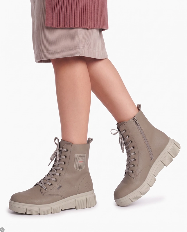 Rieker X3410-20 Warned Beige Boots