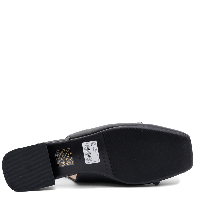 T.Sokolski Skórzane Półbuty Damskie Czarne HW-L26-465-BLK