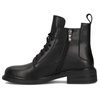 Filippo Black Leather Women's Boots