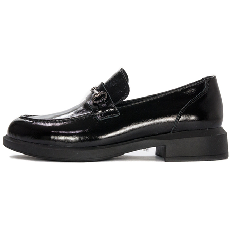 Venezia Black Women's Loafers