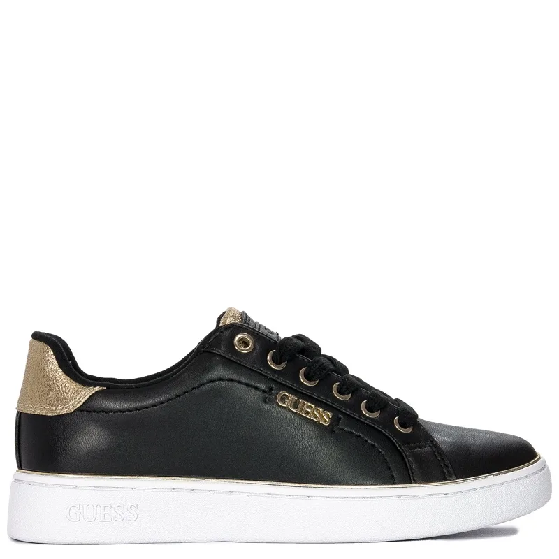 Sneakersy Guess FL7BKI SMA12 BECKIE BLACK Czarne