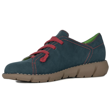 Maciejka Women's Leather Shoes Shoes Navy Blue